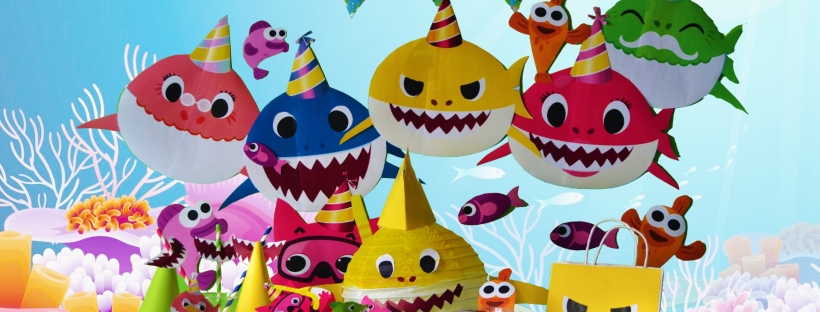 Diy Baby Shark Song Birthday Party Printable Party Supplies